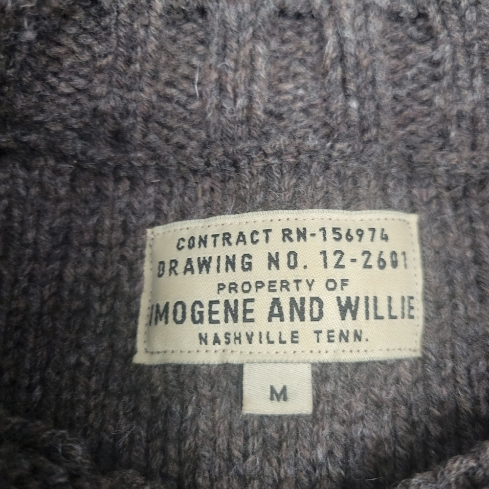 IMOGENE + WILLIE The Fisherman Crew Medium EUC - Picture 6 of 7